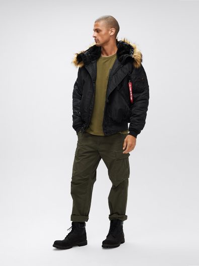 Куртка аляска Alpha Industries N-2B Parka, black