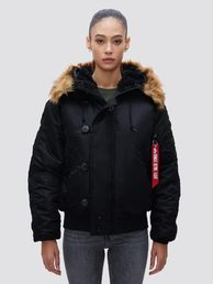 Куртка аляска Alpha Industries N-2B Parka, black