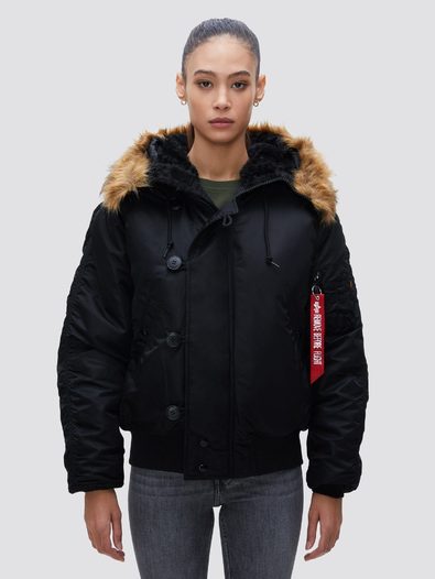 Куртка аляска Alpha Industries N-2B Parka, black