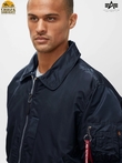 Куртка бомбер Alpha Industries B-15 Flight Jacket, replica blue