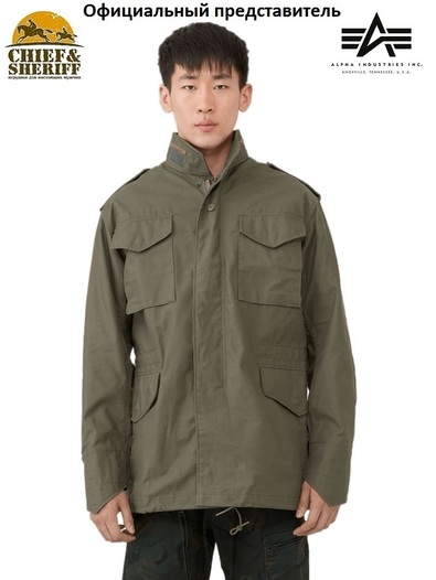 Куртка Alpha Industries M-65 Field Coat, olive green