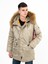 Куртка аляска Alpha Industries slim Fit N-3B Parka, dark khaki-orange
