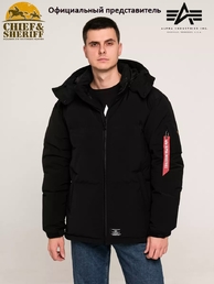 Парка пуховая Alpha Industries Puffer parka, black