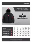 Парка пуховая Alpha Industries Puffer parka, black