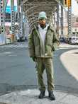 Парка пуховая Alpha Industries Puffer parka, green