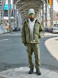 Парка пуховая Alpha Industries Puffer parka, green