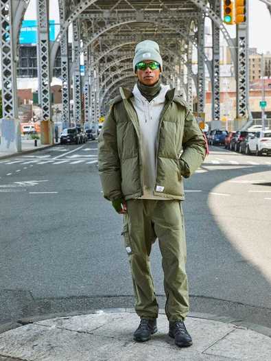 Парка пуховая Alpha Industries Puffer parka, green