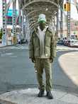 Парка пуховая Alpha Industries Puffer parka, green