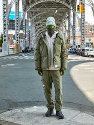 Парка пуховая Alpha Industries Puffer parka, green