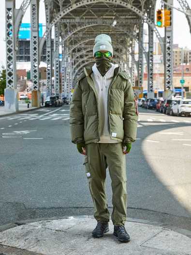 Парка пуховая Alpha Industries Puffer parka, green