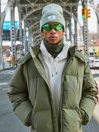 Парка пуховая Alpha Industries Puffer parka, green