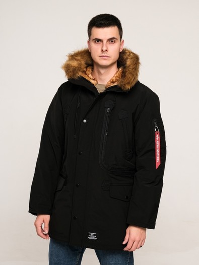 Парка Alpha Industries Alpine Parka N-3B, GEN 2, black