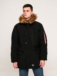 Парка Alpha Industries Alpine Parka N-3B, GEN 2, black