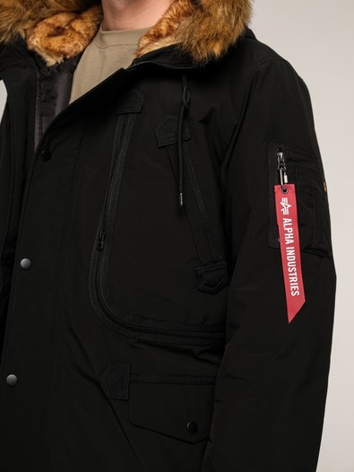 Парка Alpha Industries Alpine Parka N-3B, GEN 2, black