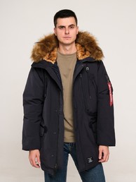 Парка Alpha Industries Alpine Parka N-3B, GEN 2, blue
