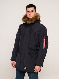 Парка Alpha Industries Alpine Parka N-3B, GEN 2, blue