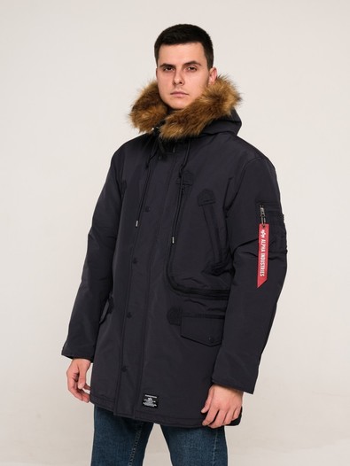 Парка Alpha Industries Alpine Parka N-3B, GEN 2, blue