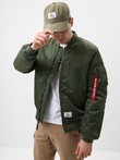 Куртка бомбер Alpha Industries MA-1 MOD Flight Jacket, sage green