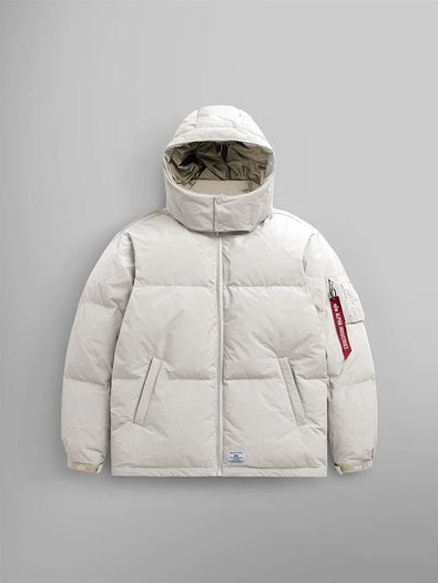 Парка пуховая Alpha Industries Puffer parka, limestone