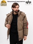 Парка пуховая Alpha Industries Puffer parka, coyote brown