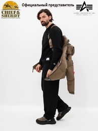 Парка пуховая Alpha Industries Puffer parka, coyote brown