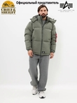 Парка пуховая Alpha Industries Puffer parka, field grey