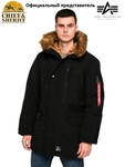 Парка Alpha Industries Alpine Parka N-3B, GEN 2, black