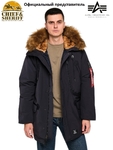 Парка Alpha Industries Alpine Parka N-3B, GEN 2, blue
