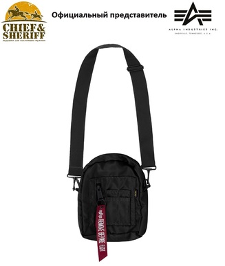 Сумка поясная Alpha Industries Crew Carry Bag, black