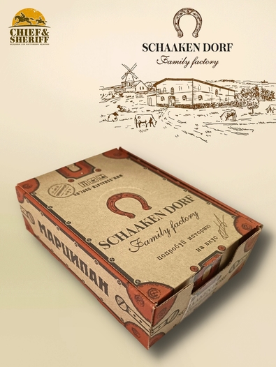 Марципановый батончик запеченный, SCHAAKEN DORF, 15 X 50 гр