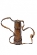 Складная подзорная труба "Дрейк" в кожаном чехле, 40 см, ISKY-3