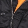 Куртка аляска Alpha Industries slim Fit N-3B Parka, black-orange, натуральный мех