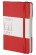 Блокнот Moleskine Classic Pocket, 90x140 мм, 192 стр., линейка, твердая обложка, резинка, красный, 385212
