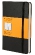 Блокнот Moleskine Classic Pocket, 90x140 мм, 192 стр., линейка, твердая обложка, резинка, черный, 385015