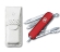 Нож-брелок Victorinox Signature (красный) 58 мм, 7 функций, в кожаном чехле, 0.6225.J14