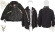 Куртка с лайнером Surplus Regiment M65 Jacket, black, 20-2501-63