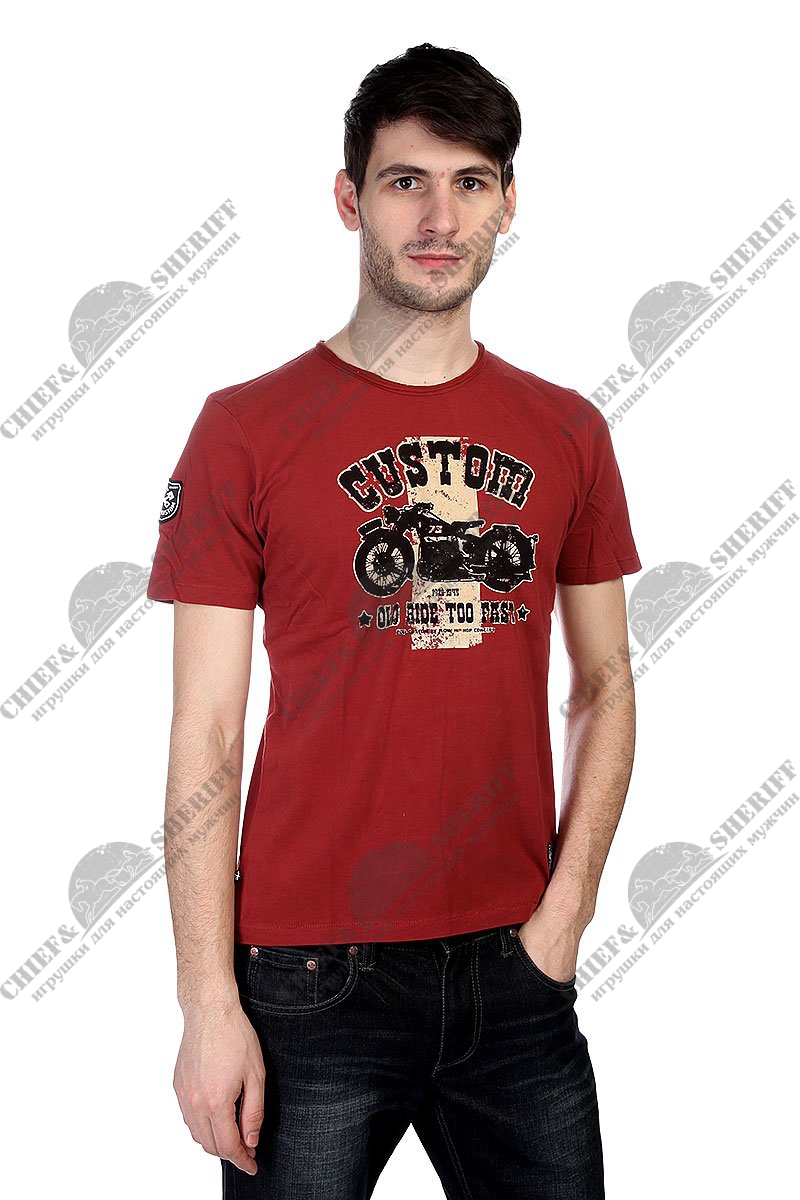 Футболка AONE 131FCM.06001-53.1338, коричневая