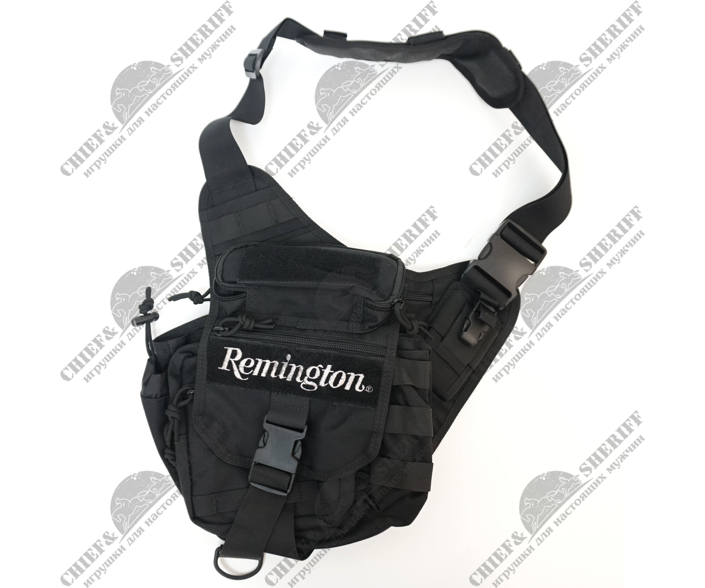 Тактическая сумка Remington черная, 5л, 30х30см, TL-7094