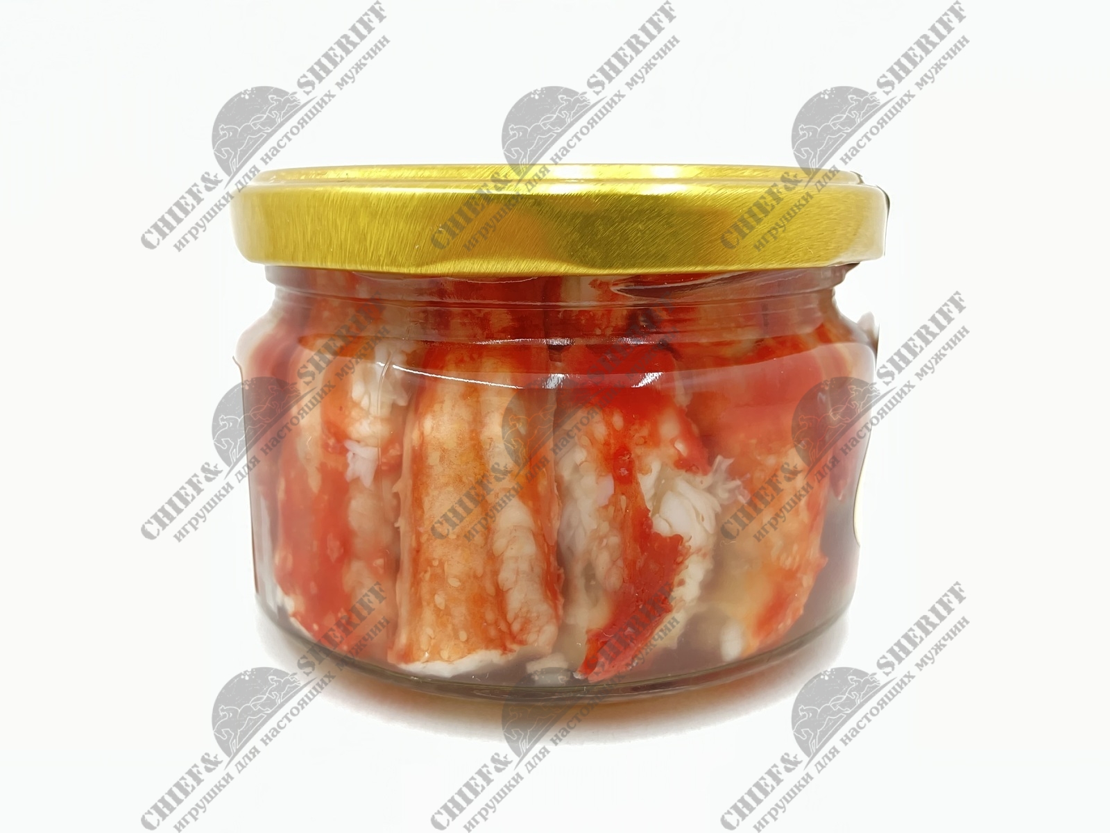 Мясо краба премиум, первая фаланга, Морская палитра, 230  гр