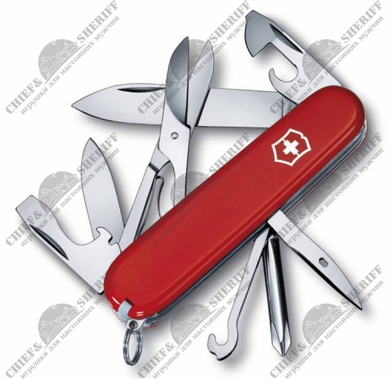 Швейцарский складной нож Victorinox Super Tinker (красный) 91 мм, 14 функций, 1.4703