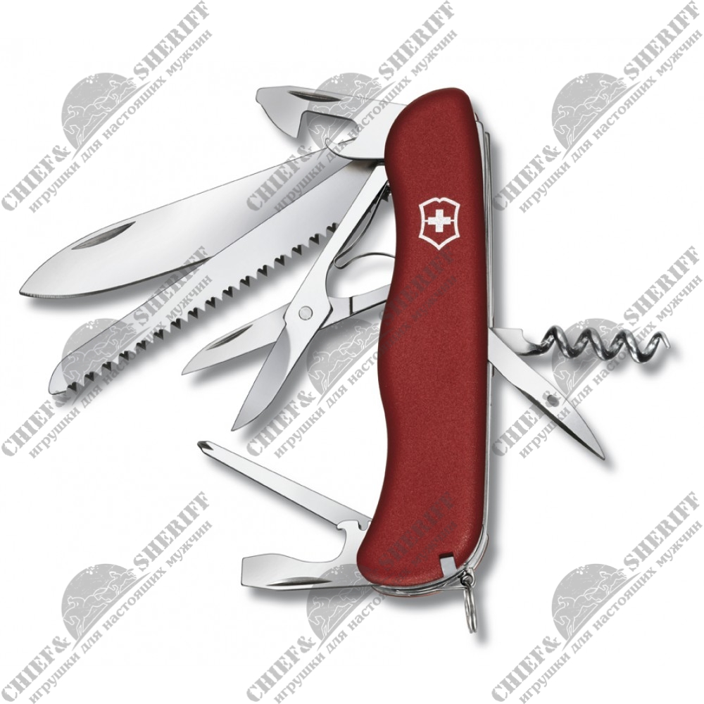 Швейцарский перочинный нож Victorinox Outrider (красный) 111 мм, 14 функций, 0.9023