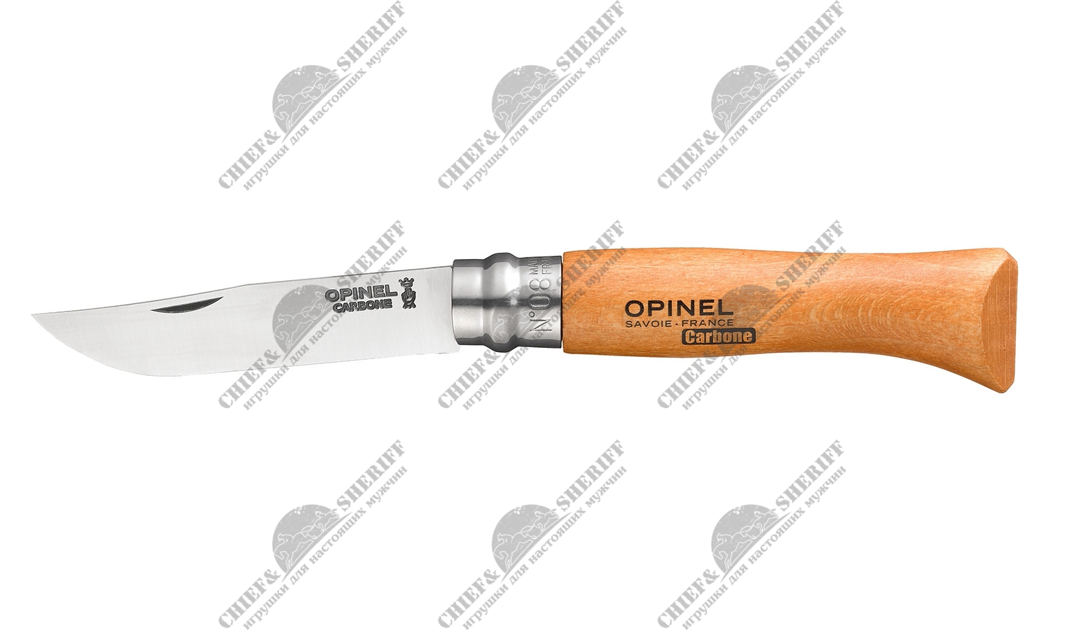 Складной нож Opinel 8 VRN, бук, 113080