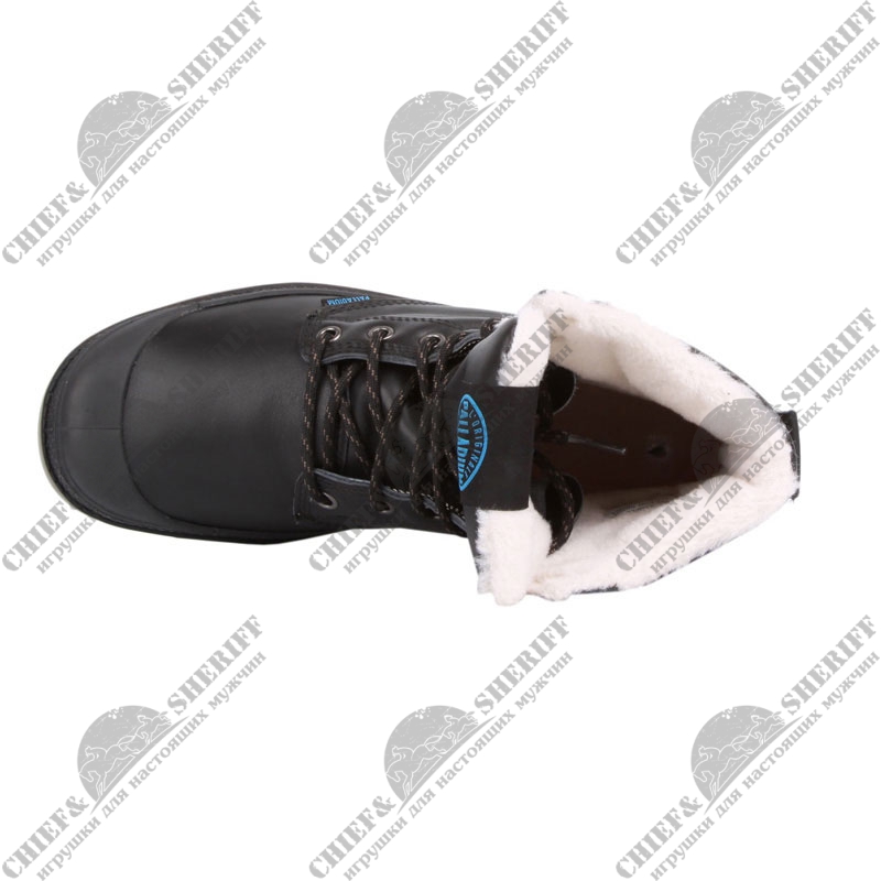 Мужские ботинки Palladium Pampa Sport Cuff WPS (057) black/dark gum,72992-057, купить в интернет-магазине с доставкой по Москве и России