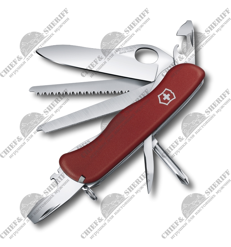 Нож перочинный Victorinox Locksmith, 111 мм, 14 функций, фиксатор лезвия "liner lock", 0.8493.M
