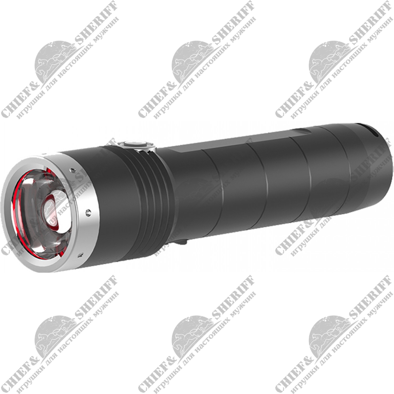Фонарь ручной Led Lenser MT10 черный, светодиод, CR18650x1, 500843