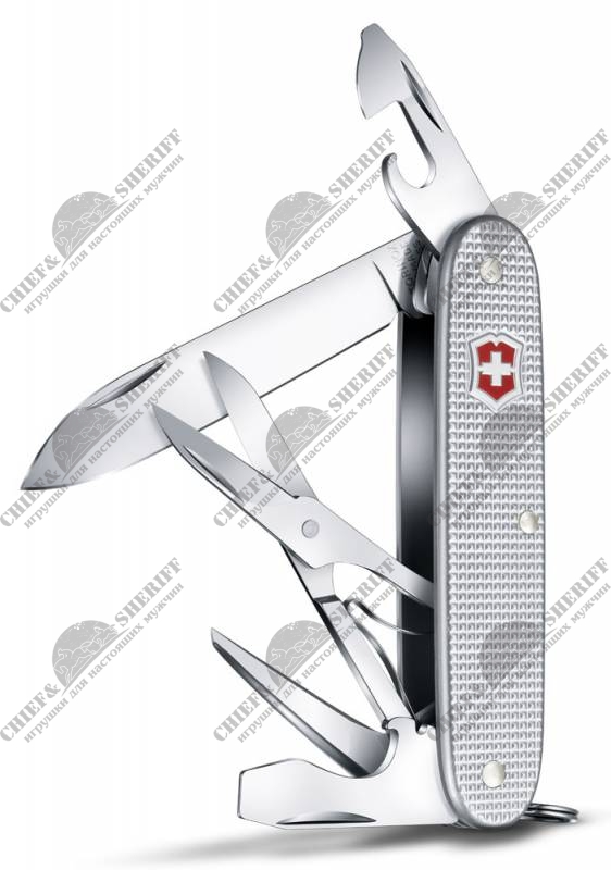 Швейцарский перочинный нож Victorinox Pioneer X Alox, 93 мм, стальной, 9 функций, 0.8231.26