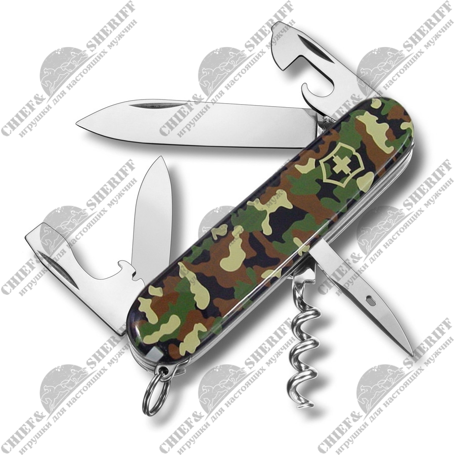 Швейцарский офицерский нож Victorinox Spartan (камуфляж) 91 мм, 12 функций 1.3603.94