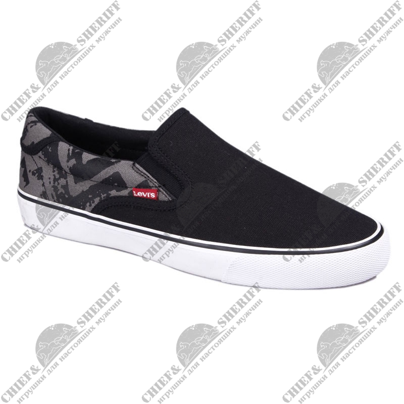 Levis Justin Slip On regular black 223287 1733 59