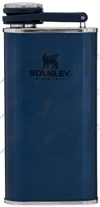 Фляга Stanley The Easy-Fill Wide Mouth Flask, 0.23л., синий, 10-00837-185
