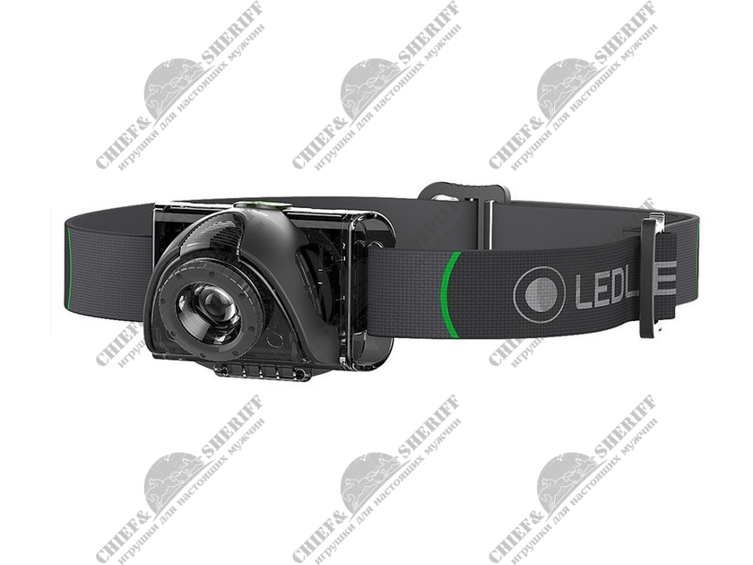Фонарь налобный Led Lenser MH2 черный, светодиод 100 Lm, AAAx3, 501503